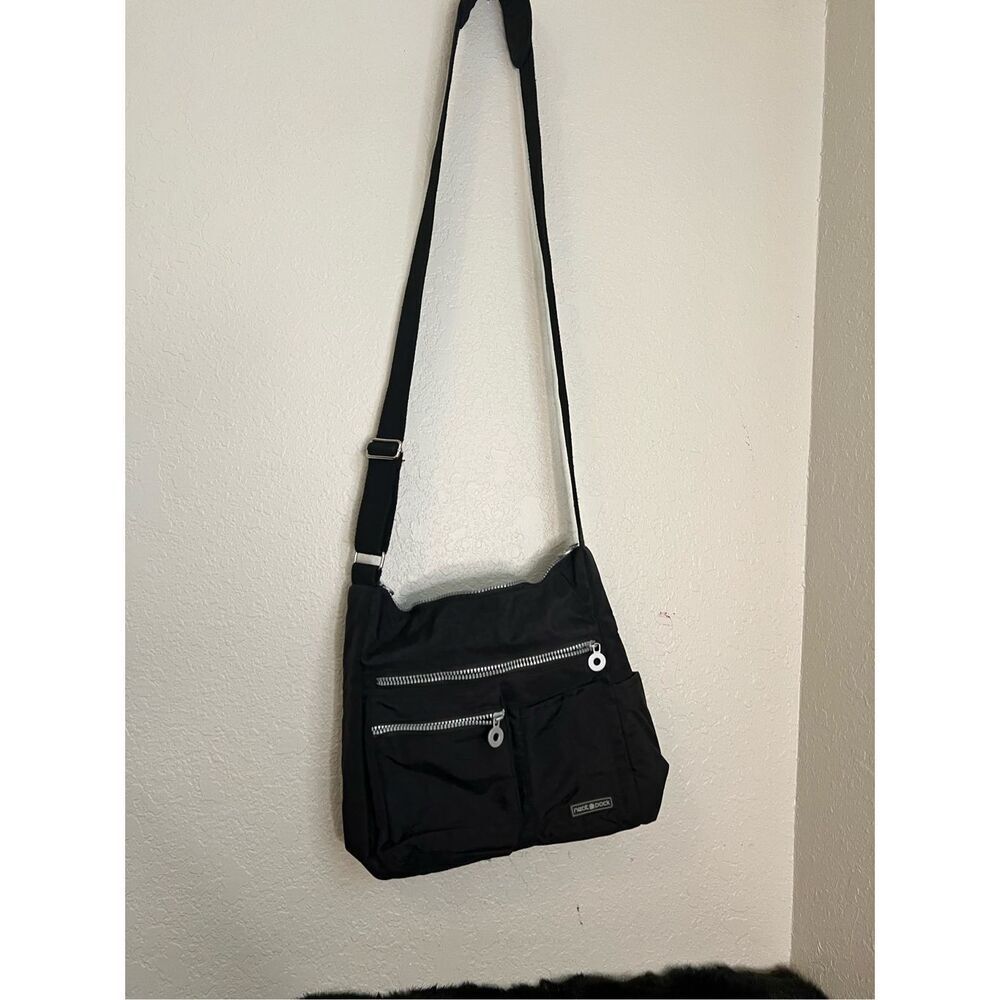 Neat pack nylon crossbody purse bag
